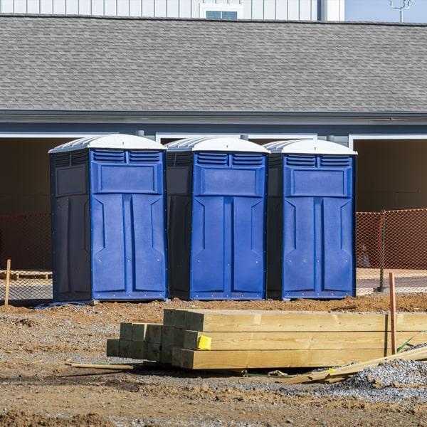 job site portable restrooms provides a self-contained water supply for all of our portable toilets on construction sites